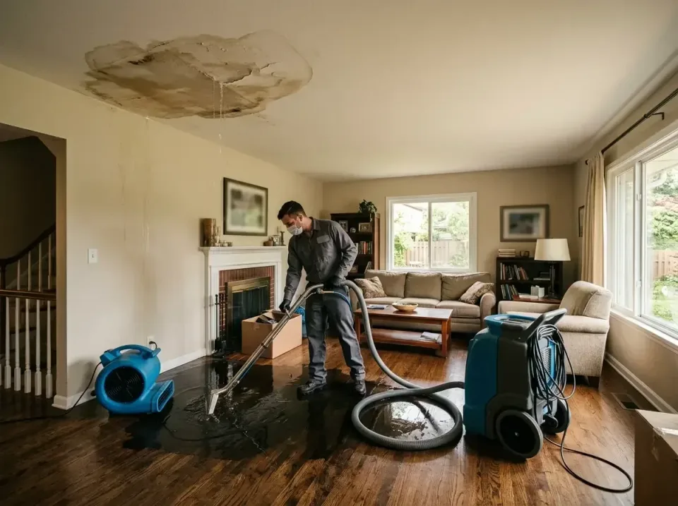 attic-pipe-burst-ceiling-drip-008 — frequently asked questions, Water Damage Restoration & Carpet Care in Fairmount, NY